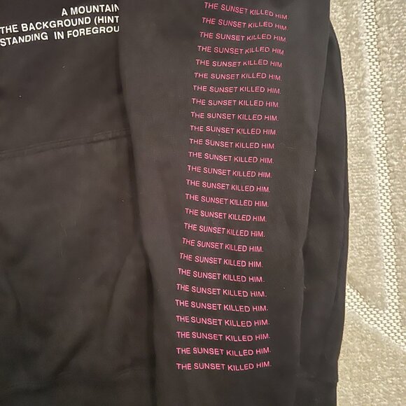 MSFTS REP Jaden Smith Syre Vision Hoodie, in size M - Picture 5 of 8